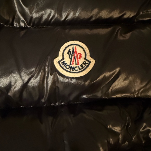 Moncler Tibb Nylon Down Vest - Shiny Black - Size 2 (Medium Men’s) - Picture 2 of 8
